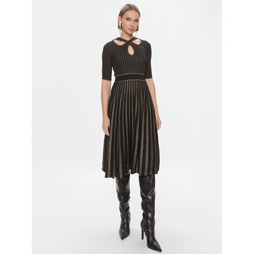 Pinko Sukienka codzienna Bitter 100413 A0L0 Czarny Regular Fit ze sklepu MODIVO w kategorii Sukienki - zdjęcie 182596820