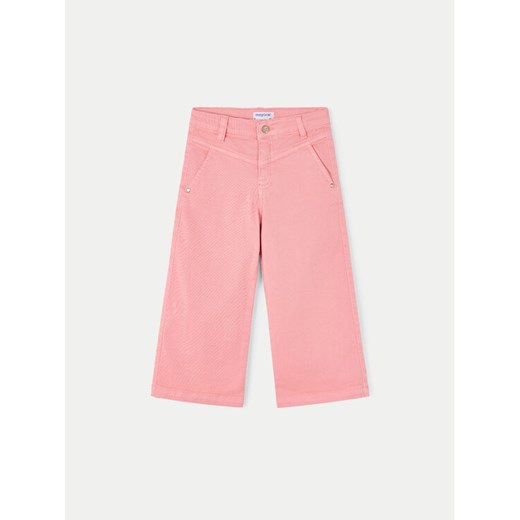 Mayoral Jeansy 3555 Różowy Relaxed Fit ze sklepu MODIVO w kategorii Spodnie dziewczęce - zdjęcie 182596821