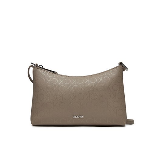 Calvin Klein Torebka K60K612537 Beżowy ze sklepu MODIVO w kategorii Listonoszki - zdjęcie 182596851