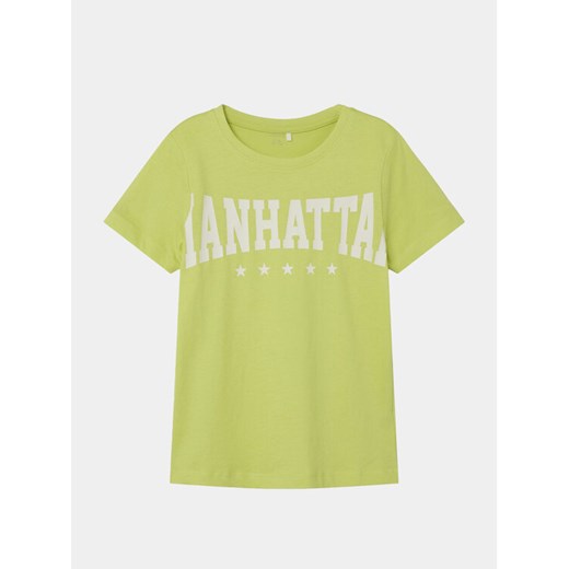 NAME IT T-Shirt Berte 13226107 Zielony Regular Fit ze sklepu MODIVO w kategorii T-shirty chłopięce - zdjęcie 182596900
