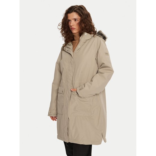 Regatta Parka Sabinka II RWP404 Beżowy Regular Fit ze sklepu MODIVO w kategorii Parki damskie - zdjęcie 182596924
