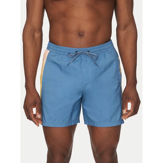 Quiksilver Szorty plażowe EQYJV04136 Niebieski Regular Fit ze sklepu MODIVO w kategorii Kąpielówki - zdjęcie 182596964