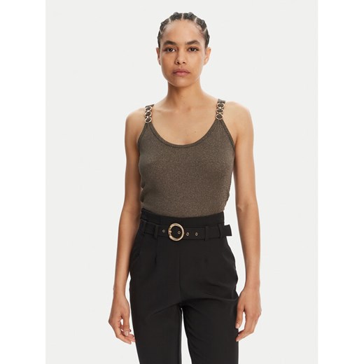 Morgan Top 251-DIDOA Zielony Slim Fit ze sklepu MODIVO w kategorii Bluzki damskie - zdjęcie 182596980