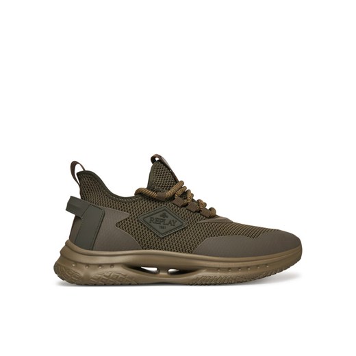 REPLAY Sneakersy GMSE8 .000.C0001T Khaki ze sklepu MODIVO w kategorii Buty sportowe męskie - zdjęcie 182597014