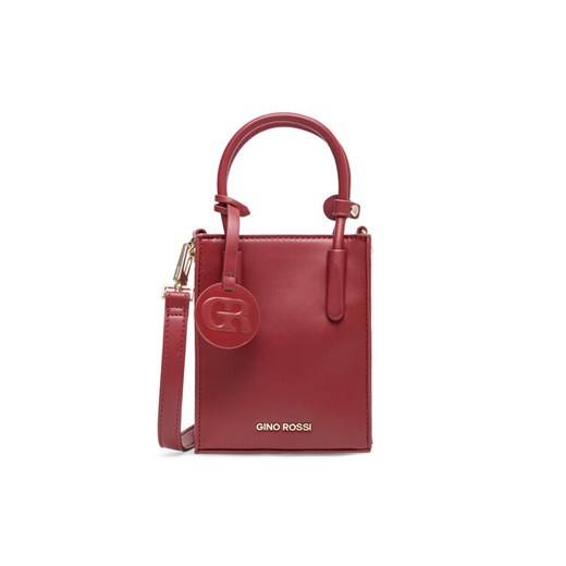 Gino Rossi Torebka OJ-82716 Bordowy ze sklepu MODIVO w kategorii Torby Shopper bag - zdjęcie 182597073