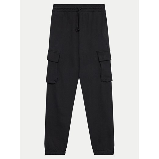 OVS Spodnie materiałowe 2119925 Czarny Regular Fit ze sklepu MODIVO w kategorii Spodnie dziewczęce - zdjęcie 182597084