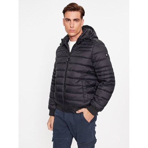 Pepe Jeans Kurtka zimowa Billy PM402865 Czarny Regular Fit ze sklepu MODIVO w kategorii Kurtki męskie - zdjęcie 182597130