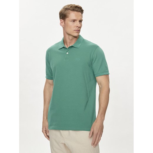 Gap Polo 586306-16 Zielony Regular Fit ze sklepu MODIVO w kategorii T-shirty męskie - zdjęcie 182597142