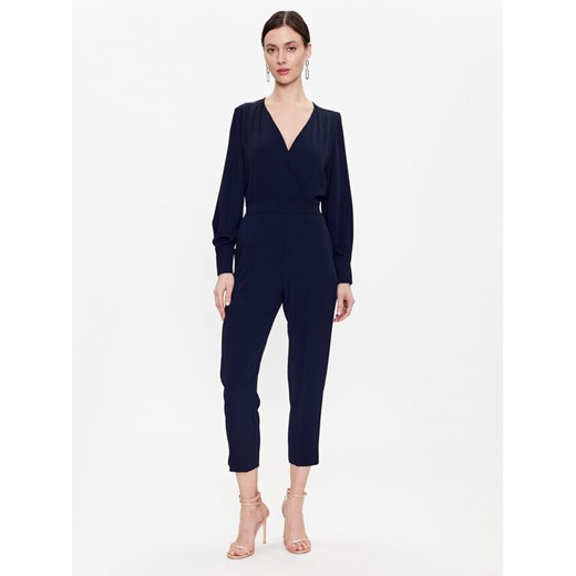 Maryley Kombinezon 23EB527/33BL Granatowy Regular Fit ze sklepu MODIVO w kategorii Kombinezony damskie - zdjęcie 182597164