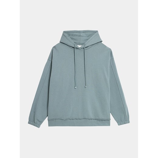 Outhorn Bluza OTHAW23TSWSF0726 Turkusowy Regular Fit ze sklepu MODIVO w kategorii Bluzy damskie - zdjęcie 182597170