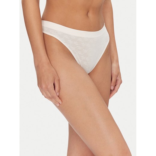 LAUREN RALPH LAUREN Stringi 4L0047 Różowy ze sklepu MODIVO w kategorii Majtki damskie - zdjęcie 182597181