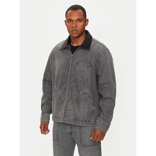 Levi's® Kurtka jeansowa Mechanics A8635-0000 Szary Relaxed Fit ze sklepu MODIVO w kategorii Kurtki męskie - zdjęcie 182597202