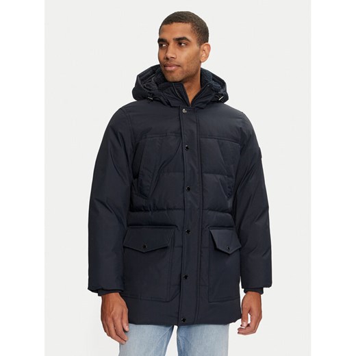 Tommy Hilfiger Kurtka zimowa Rockie MW0MW36593 Granatowy Regular Fit ze sklepu MODIVO w kategorii Kurtki męskie - zdjęcie 182597261