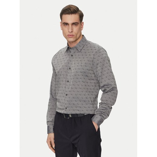 Guess Koszula M5GH65 WFXX1 Szary ze sklepu MODIVO w kategorii Koszule męskie - zdjęcie 182597300