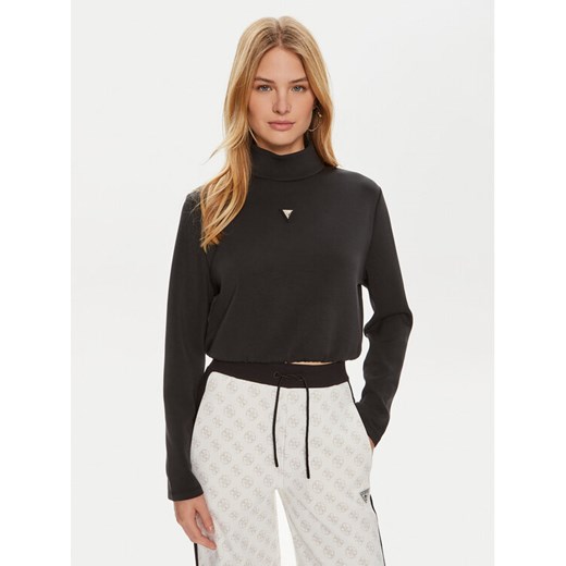 Guess Bluza Olympe V4YQ05 KCAY2 Czarny Regular Fit ze sklepu MODIVO w kategorii Bluzy damskie - zdjęcie 182597311