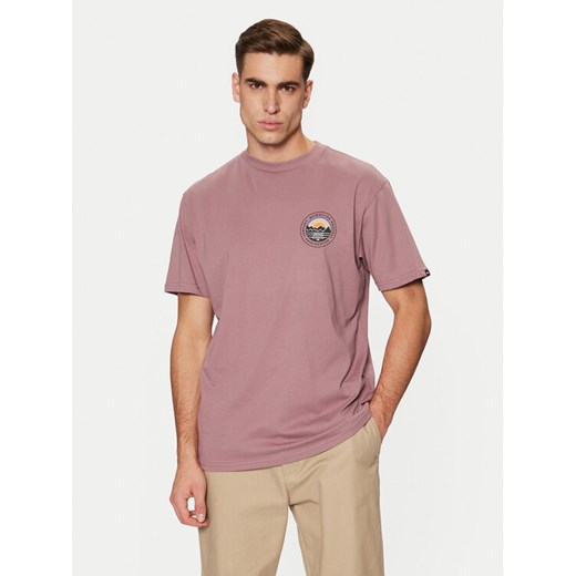 Quiksilver T-Shirt Landscapes EQYZT07917 Fioletowy Regular Fit ze sklepu MODIVO w kategorii T-shirty męskie - zdjęcie 182597312