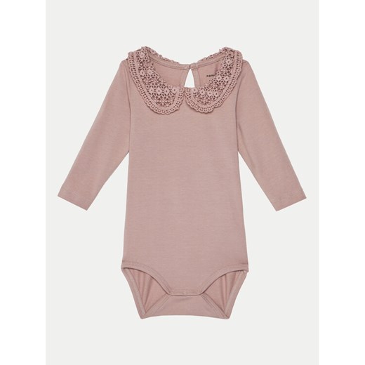 NAME IT Body dziecięce 13216876 Różowy ze sklepu MODIVO w kategorii Body niemowlęce - zdjęcie 182597332