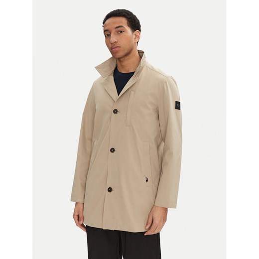 Tom Tailor Płaszcz przejściowy 1045060 Beżowy Regular Fit ze sklepu MODIVO w kategorii Płaszcze męskie - zdjęcie 182597353