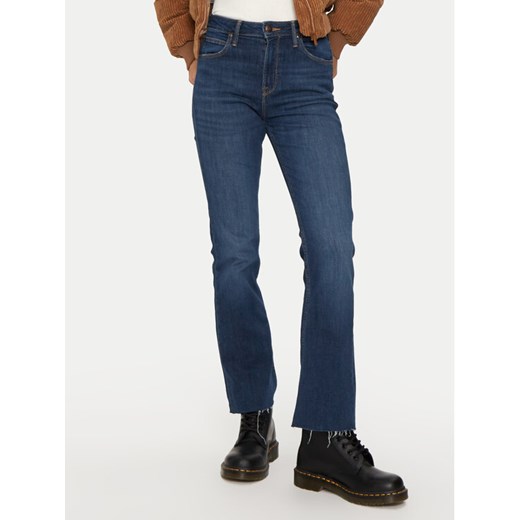 Lee Jeansy Breese 112355281 Niebieski Skinny Fit ze sklepu MODIVO w kategorii Jeansy damskie - zdjęcie 182597370
