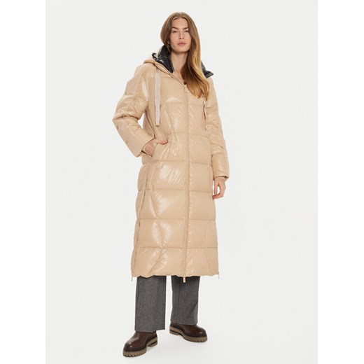 ViCOLO Kurtka puchowa TS0025 Beżowy Regular Fit ze sklepu MODIVO w kategorii Kurtki damskie - zdjęcie 182597390