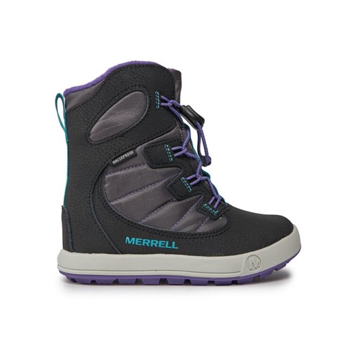 Merrell Śniegowce Snow Bank 4.0 Wtrpf Mk167148 Czarny ze sklepu MODIVO w kategorii Buty zimowe dziecięce - zdjęcie 182597394