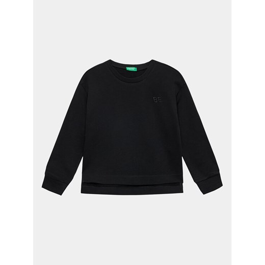 United Colors Of Benetton Bluza 3J68C10E1 Czarny Relaxed Fit ze sklepu MODIVO w kategorii Bluzy chłopięce - zdjęcie 182597411