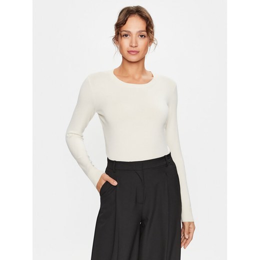 Sisley Sweter 14ETM100F Beżowy Regular Fit ze sklepu MODIVO w kategorii Swetry damskie - zdjęcie 182597412