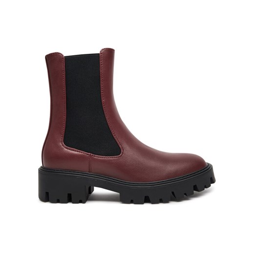 ONLY Shoes Sztyblety Onlbetty-1 15272047 Bordowy ze sklepu MODIVO w kategorii Botki - zdjęcie 182597430