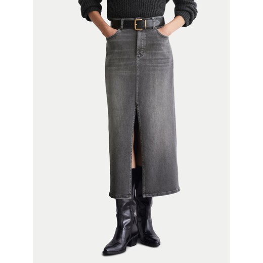 Marc O'Polo Spódnica jeansowa 409 9172 24061 Szary Regular Fit ze sklepu MODIVO w kategorii Spódnice - zdjęcie 182597452