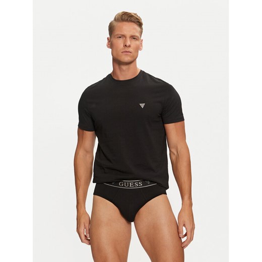 Guess Piżama U4BG86 KCD31 Czarny Regular Fit ze sklepu MODIVO w kategorii Piżamy męskie - zdjęcie 182597460