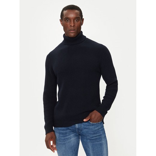JOOP! Jeans Golf 15 JJK-03Orlino 30043430 Granatowy Modern Fit ze sklepu MODIVO w kategorii Swetry męskie - zdjęcie 182597463