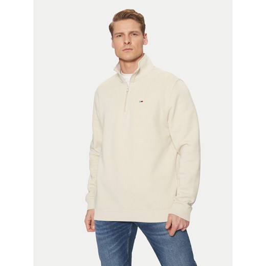 Tommy Jeans Bluza DM0DM20339 Beżowy Regular Fit ze sklepu MODIVO w kategorii Bluzy męskie - zdjęcie 182597494