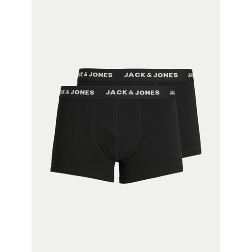 Jack&Jones Komplet 2 par bokserek Jon 12138235 Czarny ze sklepu MODIVO w kategorii Majtki męskie - zdjęcie 182597534