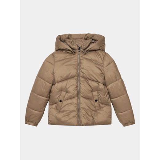 Vero Moda Girl Kurtka zimowa 10291204 Brązowy Regular Fit ze sklepu MODIVO w kategorii Kurtki dziewczęce - zdjęcie 182597604