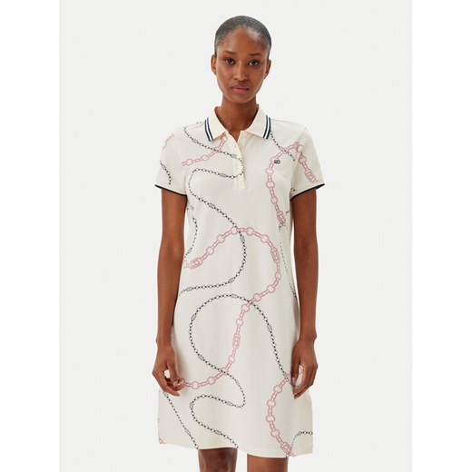 Tommy Hilfiger Sukienka codzienna WW0WW45532 Beżowy Regular Fit Tommy Hilfiger XS MODIVO