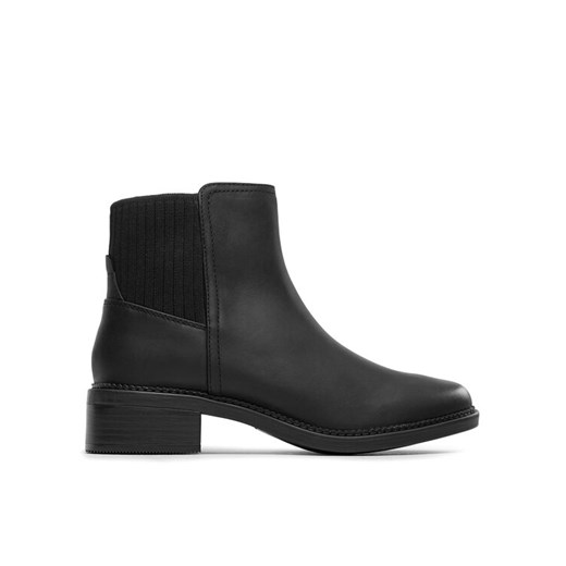 Clarks Botki Maye Palm 261743544 Czarny ze sklepu MODIVO w kategorii Botki - zdjęcie 182597632