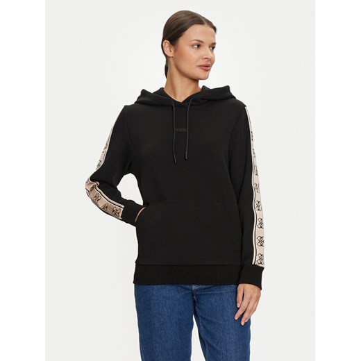 Guess Bluza V4YQ11 KB3P2 Czarny Regular Fit ze sklepu MODIVO w kategorii Bluzy damskie - zdjęcie 182597673