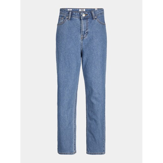 Jack&Jones Junior Jeansy Clark 12255173 Niebieski Regular Fit ze sklepu MODIVO w kategorii Spodnie dziewczęce - zdjęcie 182597674