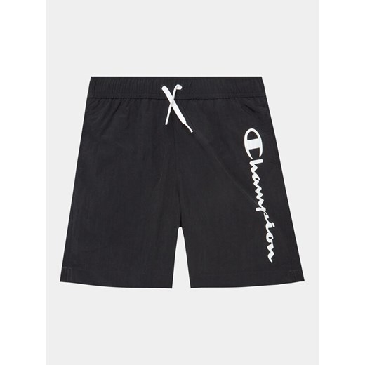 Champion Szorty sportowe 306107 Czarny Regular Fit ze sklepu MODIVO w kategorii Spodenki chłopięce - zdjęcie 182597764