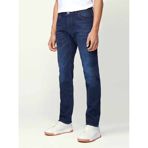 Boss Jeansy Regular Fit Maine3 50432427 Granatowy Regular Fit ze sklepu MODIVO w kategorii Jeansy męskie - zdjęcie 182597783