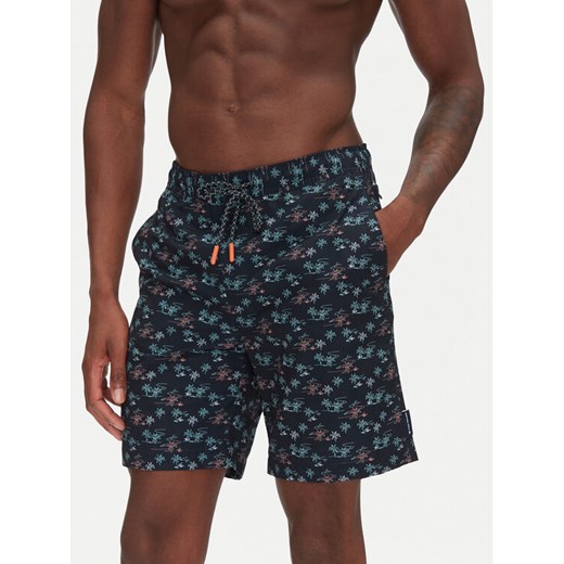 Tom Tailor Szorty kąpielowe 1045070 Granatowy Regular Fit ze sklepu MODIVO w kategorii Kąpielówki - zdjęcie 182597832