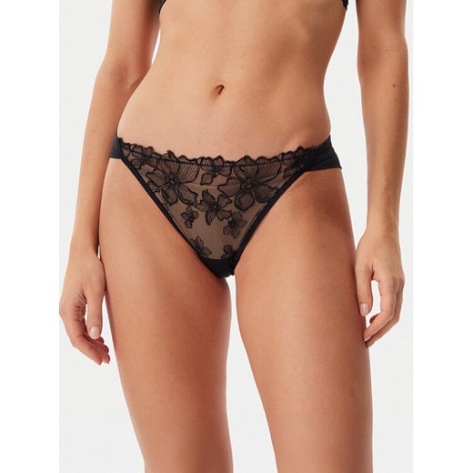 Hunkemöller Figi brazylijskie Jemima 301076 Czarny ze sklepu MODIVO w kategorii Majtki damskie - zdjęcie 182597894