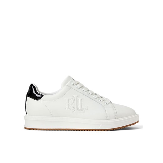 LAUREN RALPH LAUREN Sneakersy 802959226001 Biały ze sklepu MODIVO w kategorii Buty sportowe damskie - zdjęcie 182597900