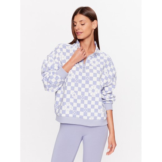 Vans Bluza Fairlands Mock Neck Fleece VN000A5Y Fioletowy Regular Fit ze sklepu MODIVO w kategorii Bluzy damskie - zdjęcie 182597923