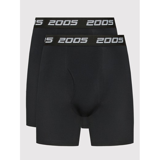 2005 Komplet 2 par bokserek Boxers Czarny ze sklepu MODIVO w kategorii Majtki męskie - zdjęcie 182597944