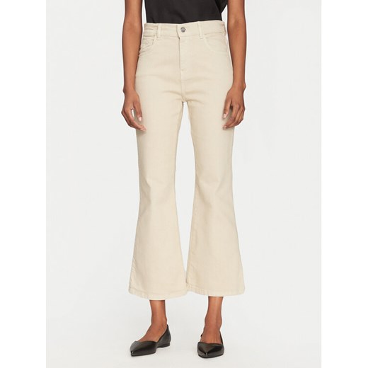 Marella Jeansy Kerry 2513131044 Beżowy Flare Fit ze sklepu MODIVO w kategorii Jeansy damskie - zdjęcie 182597960
