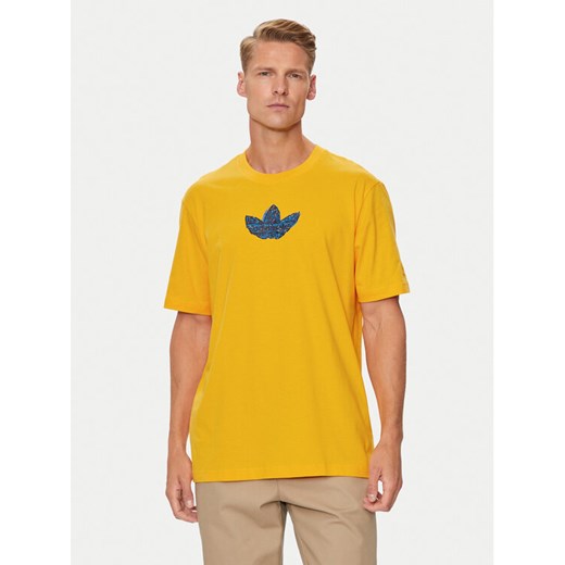 adidas T-Shirt Supply Sport IZ2572 Żółty Regular Fit ze sklepu MODIVO w kategorii T-shirty męskie - zdjęcie 182597972