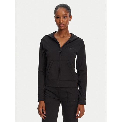 Juicy Couture Bluza Active JCSAS125401 Czarny Slim Fit ze sklepu MODIVO w kategorii Bluzy damskie - zdjęcie 182597993