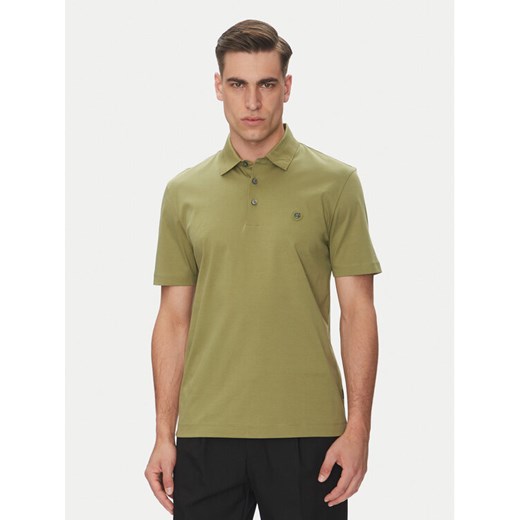 BOSS Polo C-Parris 01 50520297 Zielony Regular Fit ze sklepu MODIVO w kategorii T-shirty męskie - zdjęcie 182598011