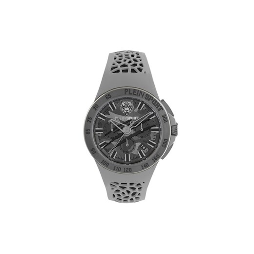 Plein Sport Zegarek Thunderstorm Chrono PSABA0523 Szary ze sklepu MODIVO w kategorii Zegarki - zdjęcie 182598032